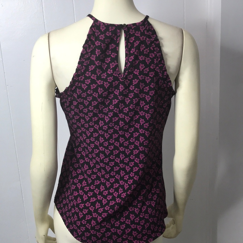 Candies Pink and Black Racerback Tank Top XS - Picture 2 of 7